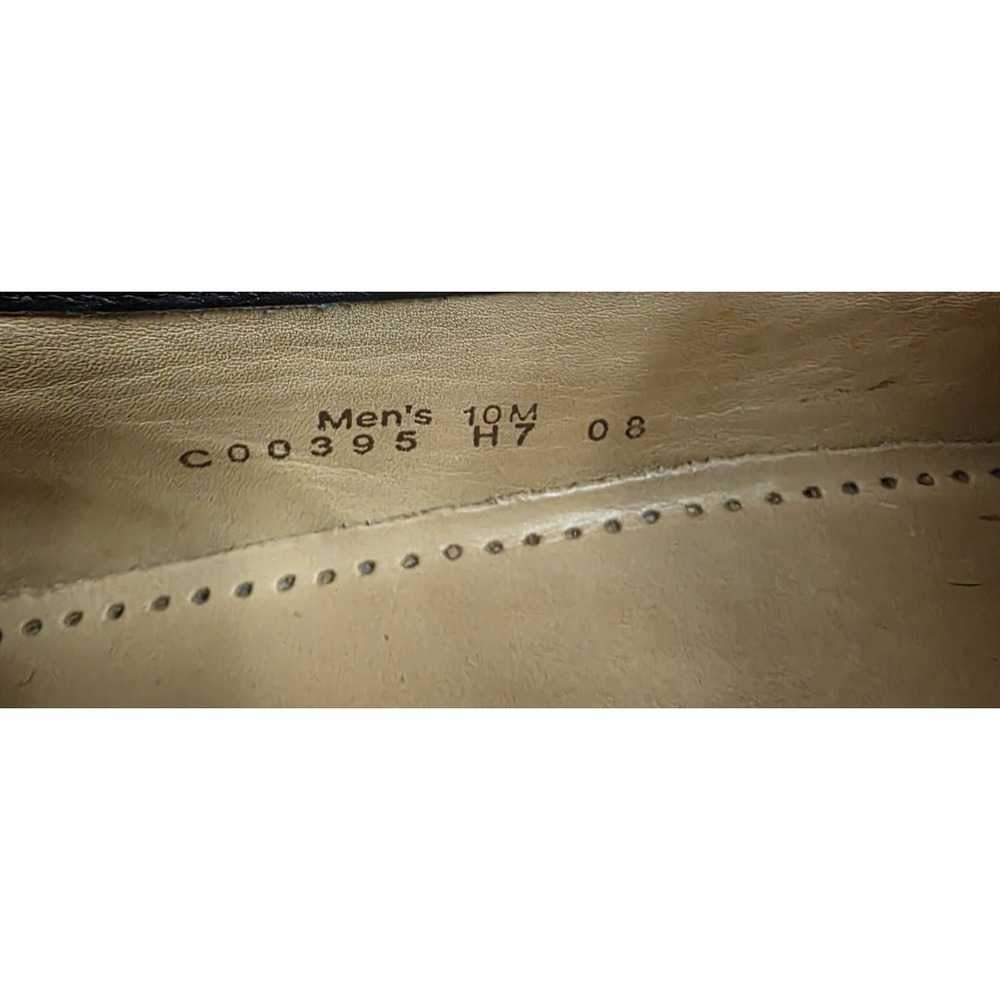 Cole Haan (Sz 10 M) Ascot II Horse Bit Men's Loafers Black Leather #C00395 - Picture 14 of 14